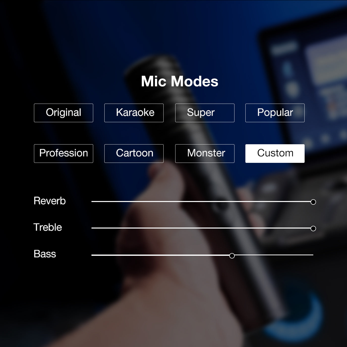 Customizable Sound Control